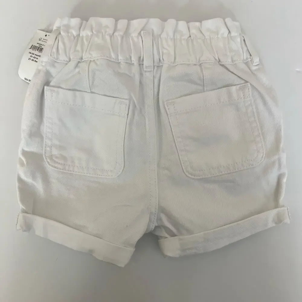 NEW Baby Gap white shorts - Picture 5 of 7